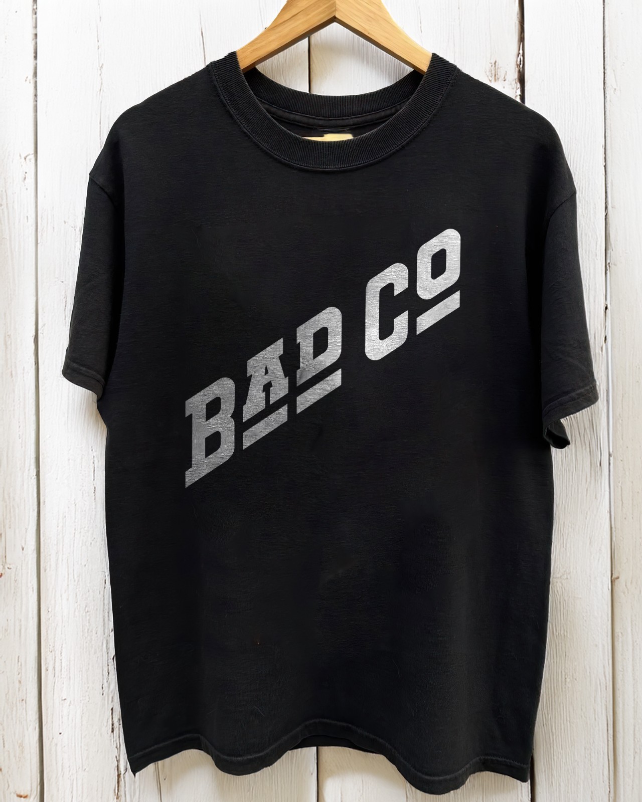 Bad Company Logo Rock Band Black Unisex T-shirt S-5XL Free Shipping gallery