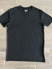 32 Degrees Cool Black Short Sleeve Athletic T Shirt Lightweight Mens Medium