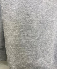 CROSS STITCH Pullover hoodie gray