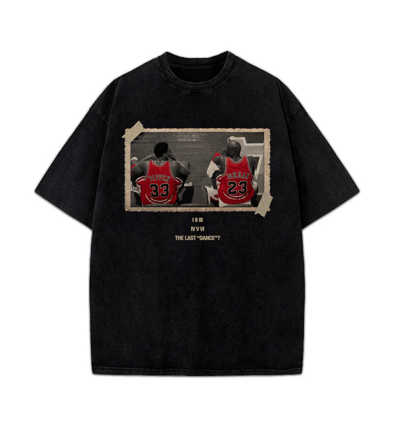 Chicago Bulls The Last Dance Vintage Michael Jordan & Scottie Pippen T-Shirt gallery