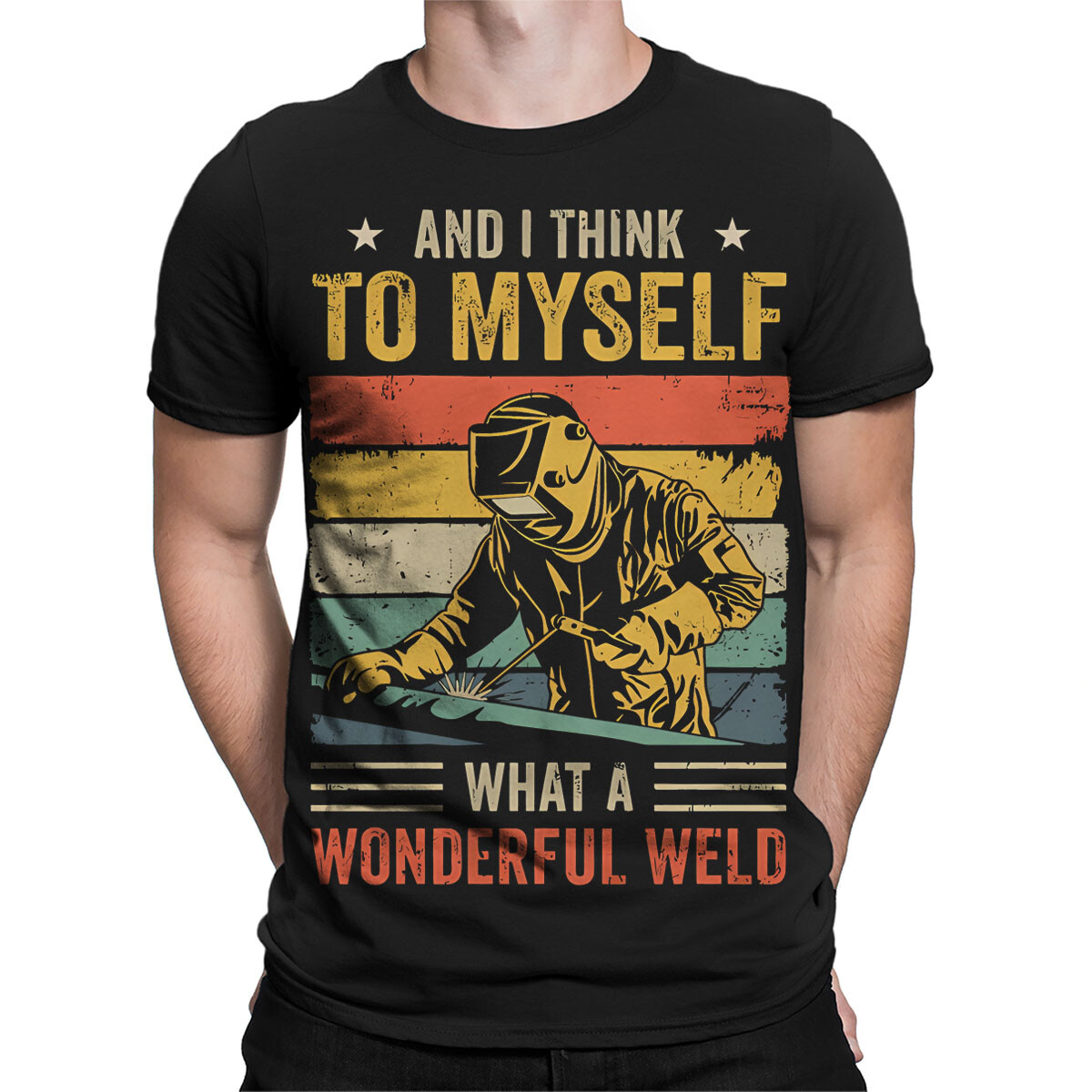 Funny Welder T-Shirt Cotton Comfort Perfect For Metalworkers Gift Tee #T490
