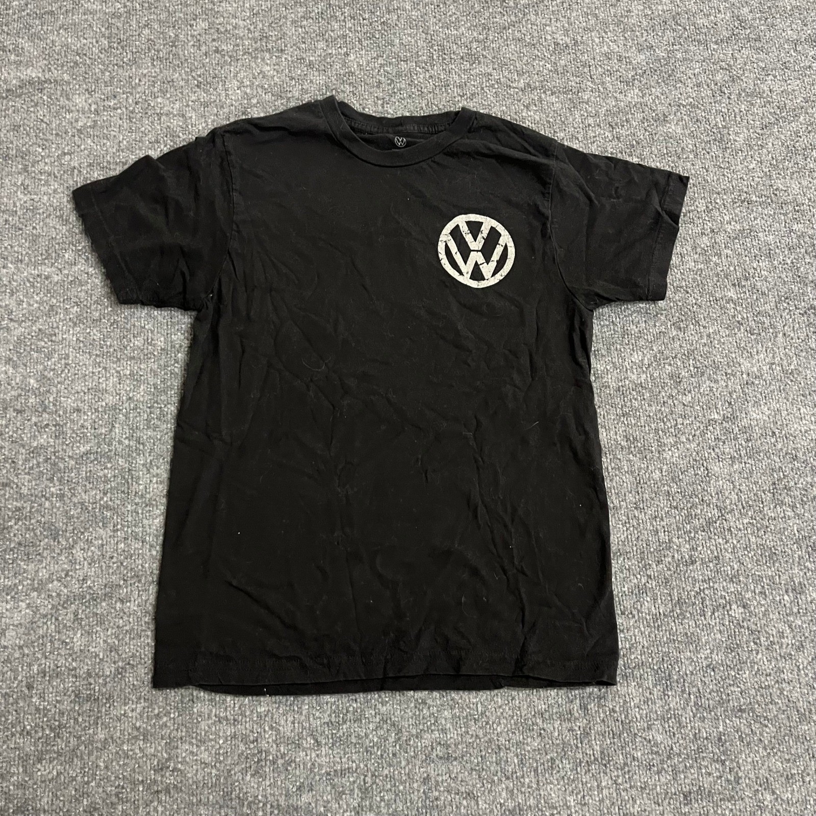 Volkswagen T-Shirt Mens Size S Black Racing GTI Graphic Short Sleeve Cotton gallery