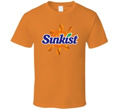 Sunkist Orange Drink Logo T Shirt