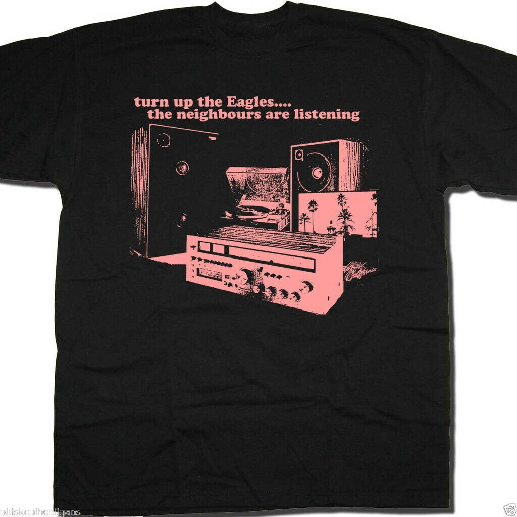 A Tribute To Steely Dan Turn Up The Eagles Black Men S-234XL T-shirt C091 gallery