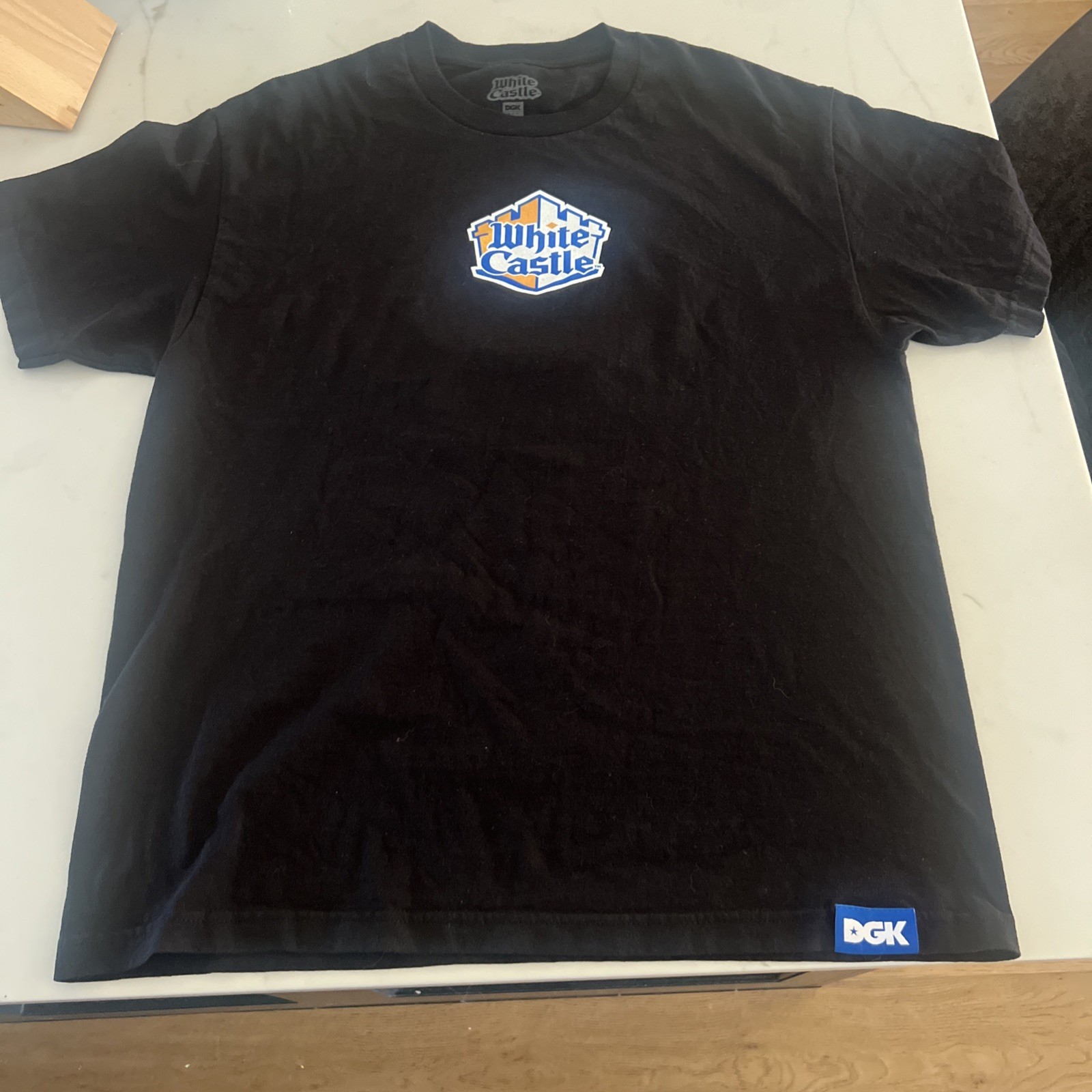 DGK x White Castle Collaboration T-Shirt – Black – Men’s Size Large RARE gallery