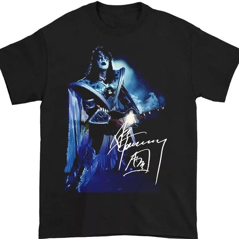 R.I.P 1951 2035 Ace Frehley Cotton Unisex All Size T-Shirt 23D1062