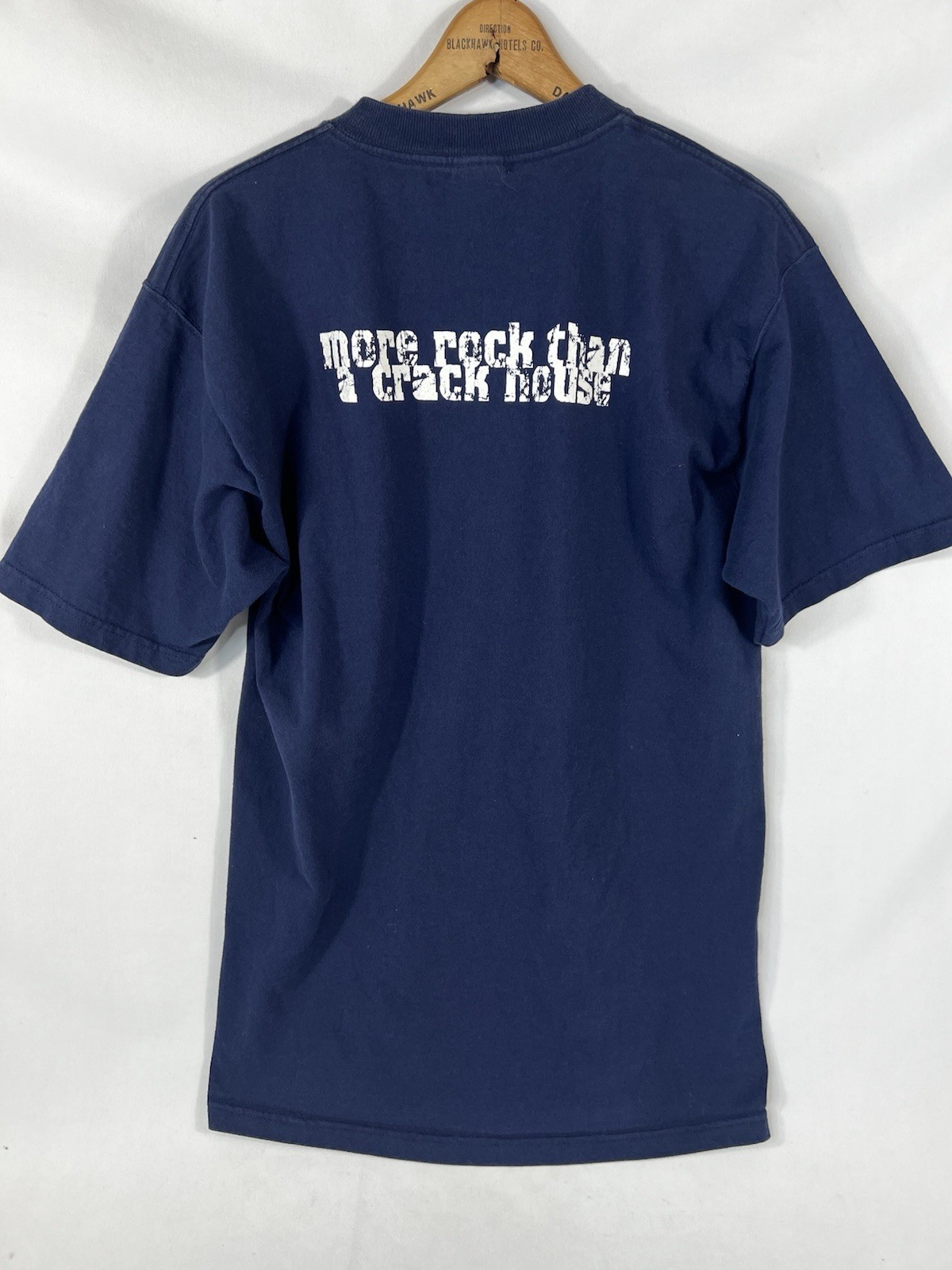 Vtg Y2K Drive Thru Records T Shirt More Rock Than a Crackhouse L Punk Band Emo gallery