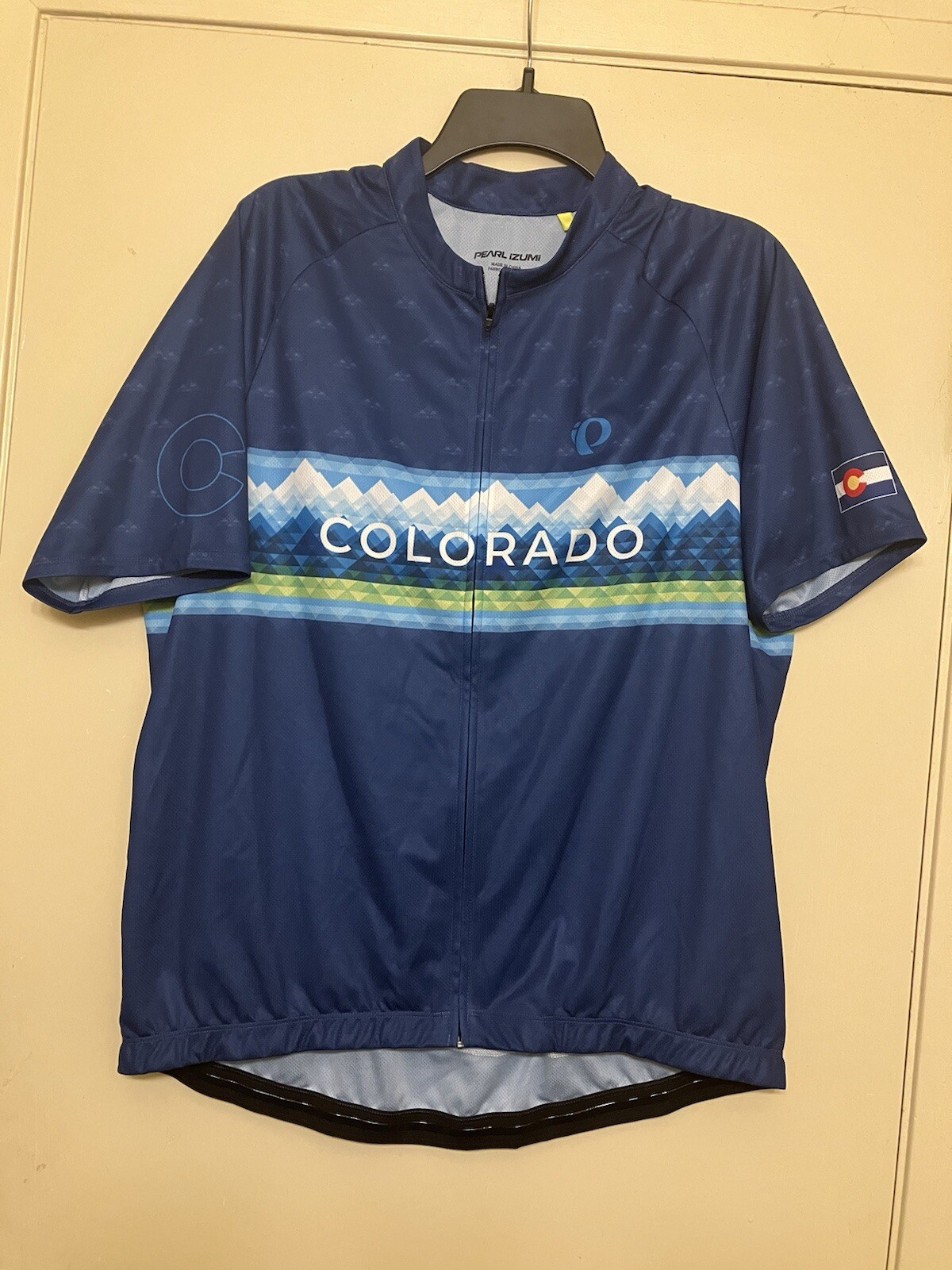 Nwots Pearl Izumi Quest Graphic Short Sleeve Jersey Welcome To Colorado Sz XL gallery
