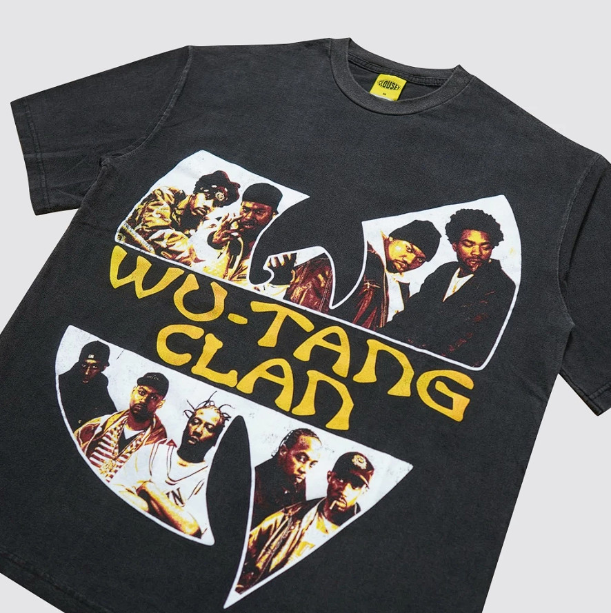 Vintage Wu Tang Clan T Shirt 90s Style Oversize Large Hip Hop Rap Tee REPRINT gallery