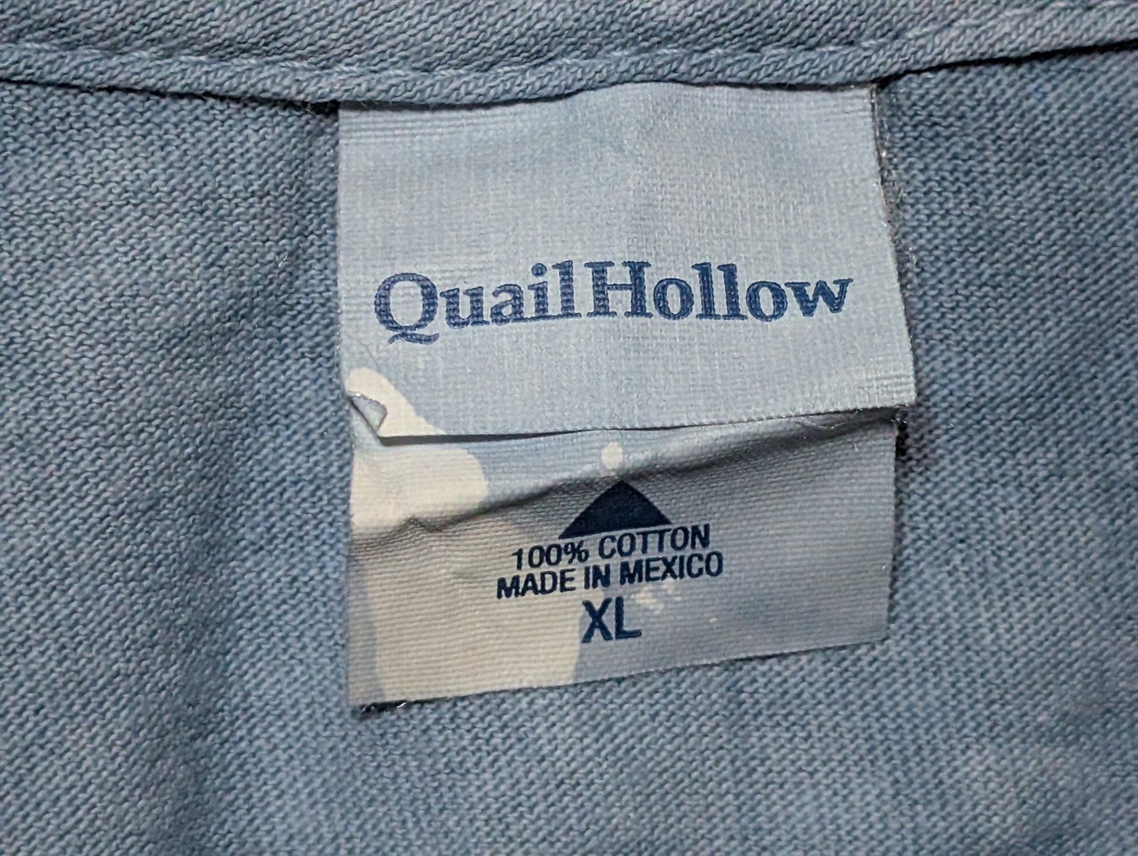 The Mountain Mens T-shirt Blue Up The Swannee Swan Quail Hallow Tag XL #3446 gallery