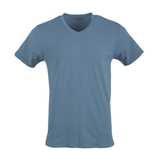 Gildan Adult Men's Short Sleeve V-Neck Assorted Color T-Shirt, 5-Pack, Sizes S-2 gallery