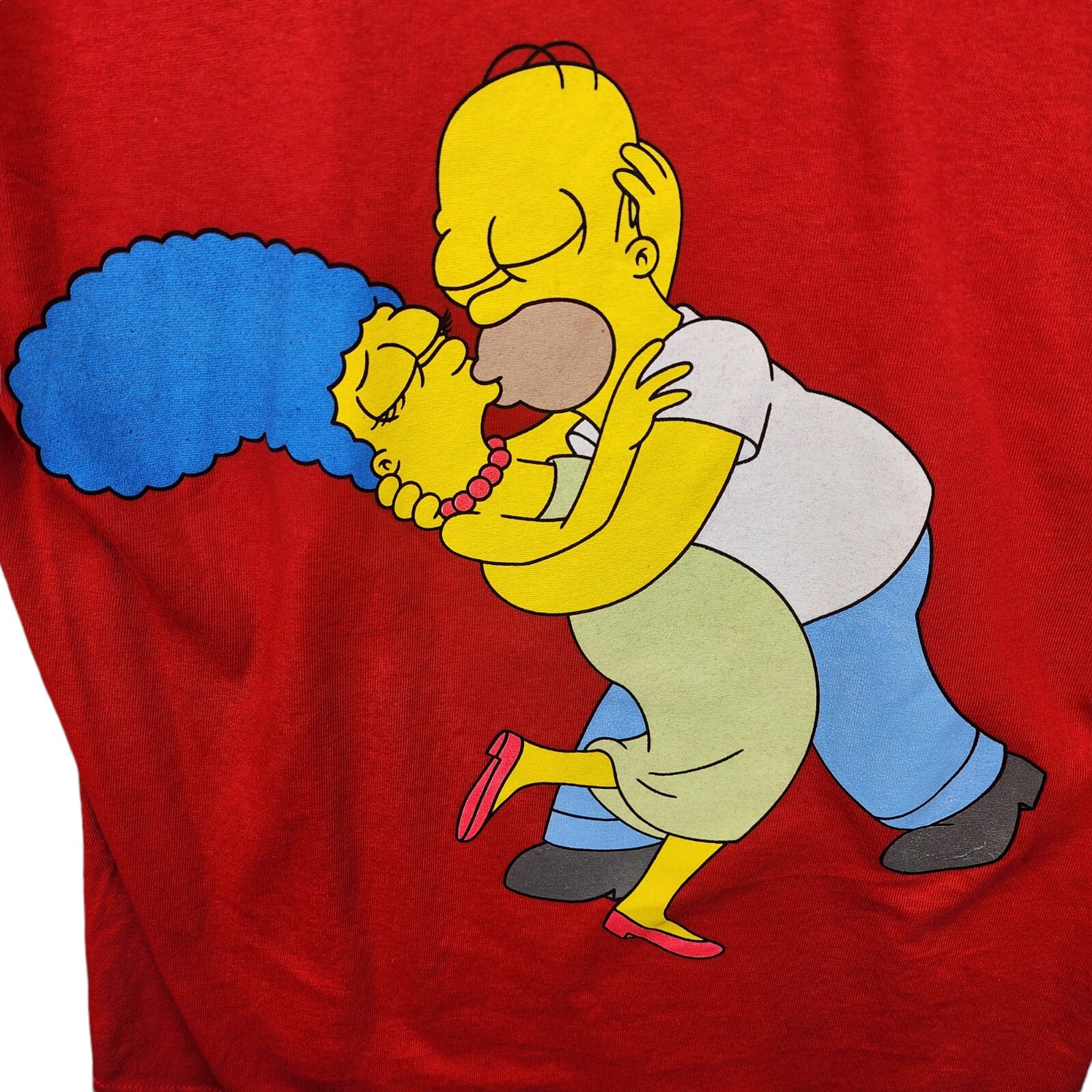 The Simpsons 20th Century Fox Red T-Shirt Mens Sz M Double Sided Lg Graphic gallery