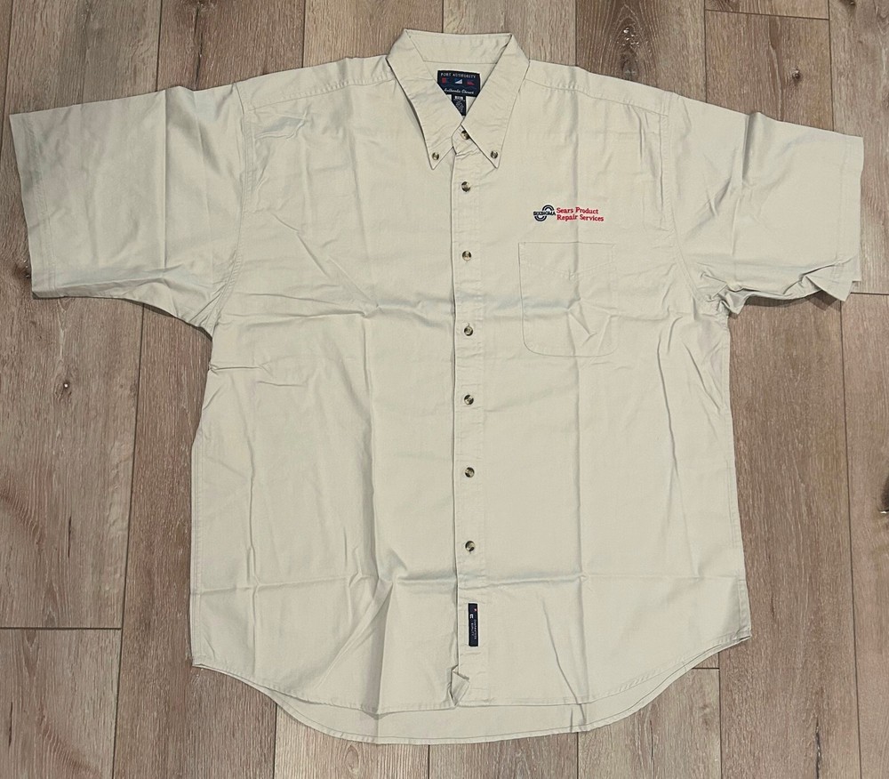 Sears Product Repair Services Short Sleeve Shirt 2XL Port Authority Sixsigma