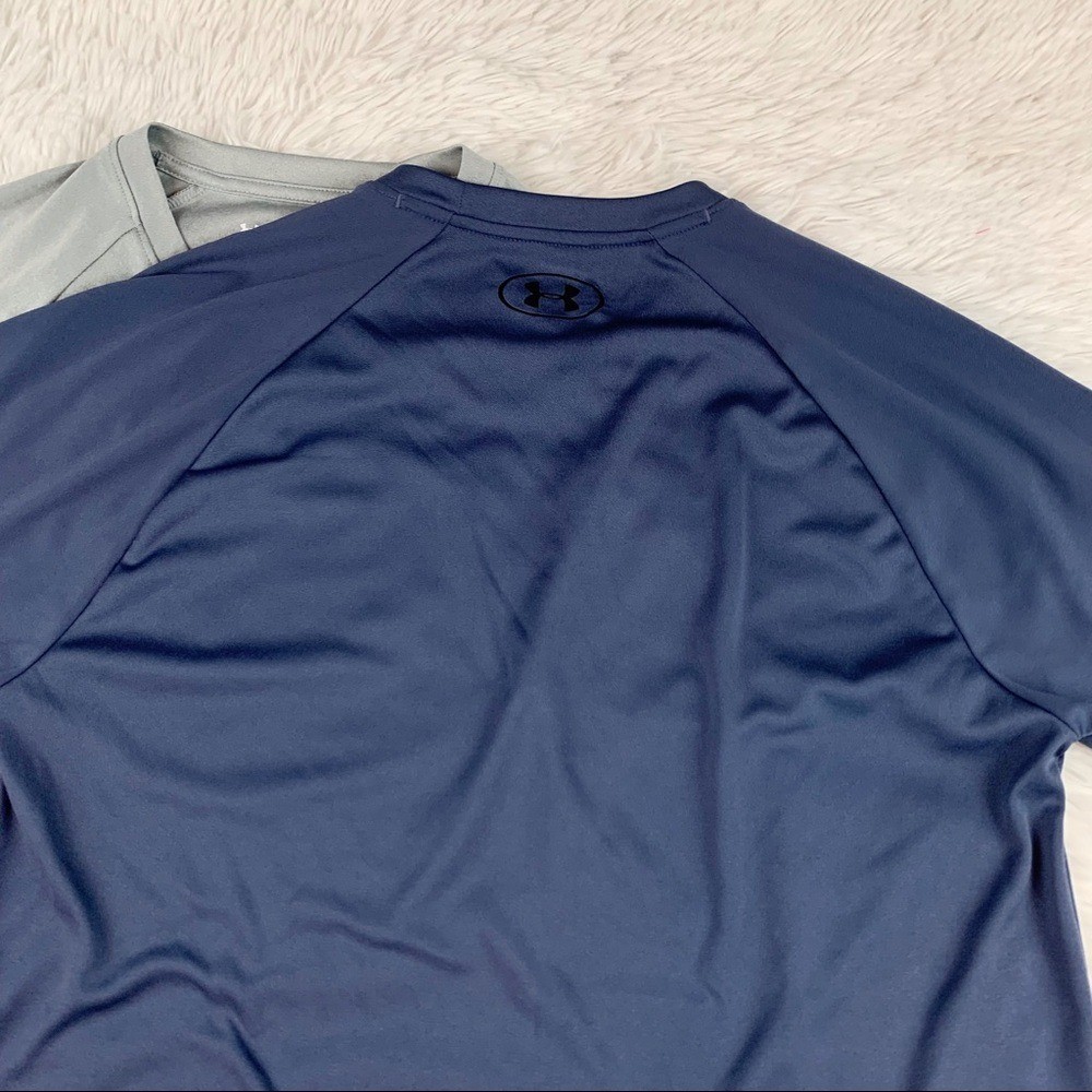 Under Armour set of 2 Men's short sleeve crew neck heatgear t-shirt performance gallery