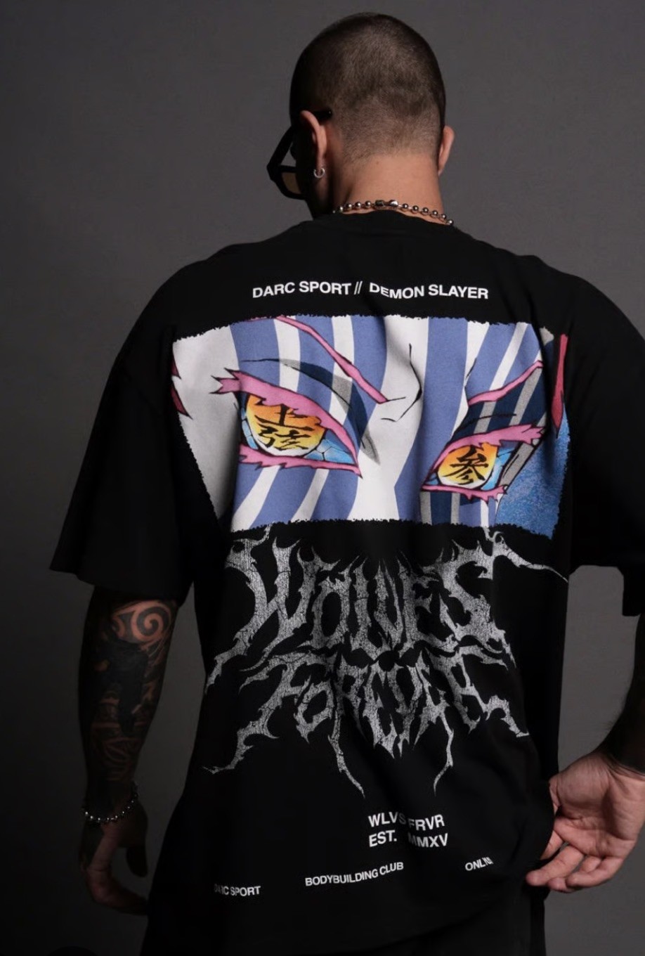 DARC SPORT DEMON SLAYER AKAZA SHIRT BLACK XL gallery