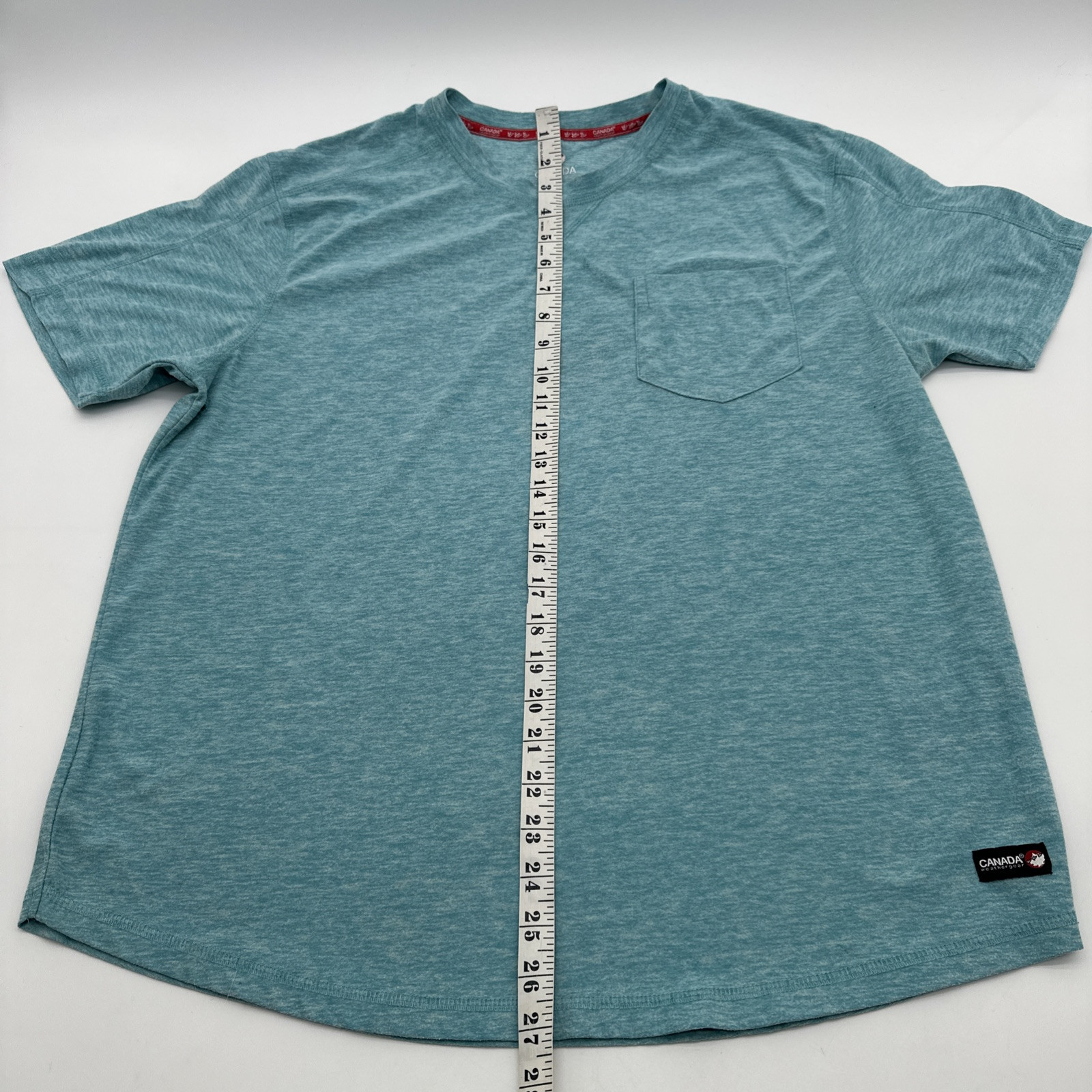 Canada Weather Gear T-shirt Men Large Blue Pocket Logo …#23293 gallery