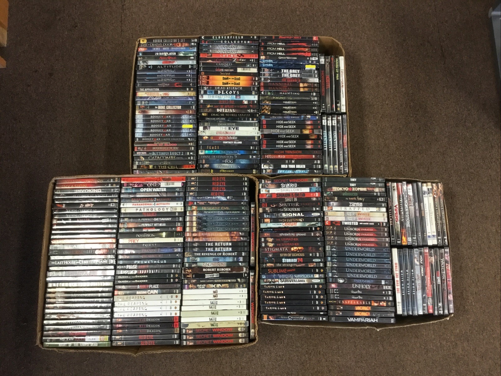 HORROR / HALLOWEEN / THRILLER – You Pick / Choose DVD Combined Shipping