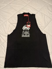 Wolves Creator V2 Tommy Muscle Tee Men’s M Black/White Sleeveless Graphic