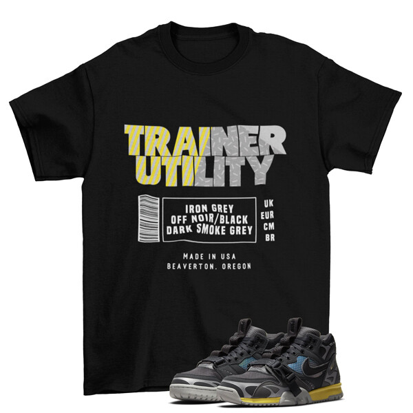 Box Label Utility Shirt Black to Match Air Trainer 1 Utility SP / DH7338-001 gallery
