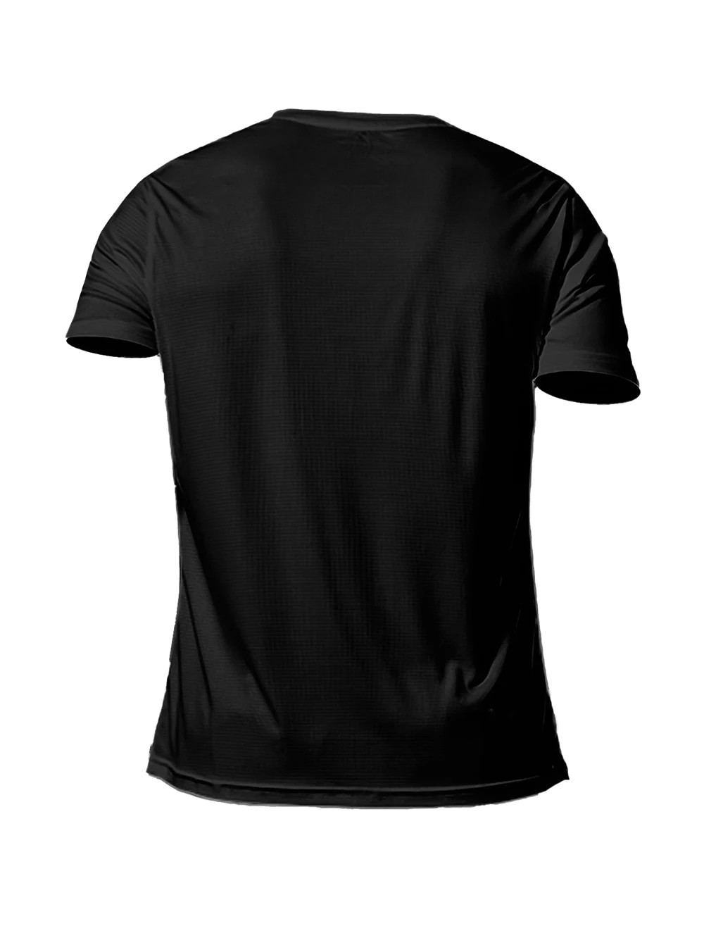 New Men's Solid Color T-Shirt Sports And Leisure T-Shirt Outdoor Gym Running Bla gallery