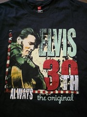ELVIS 30th Always the Original Delta Magnum Weight T -Shirt, Size XL
