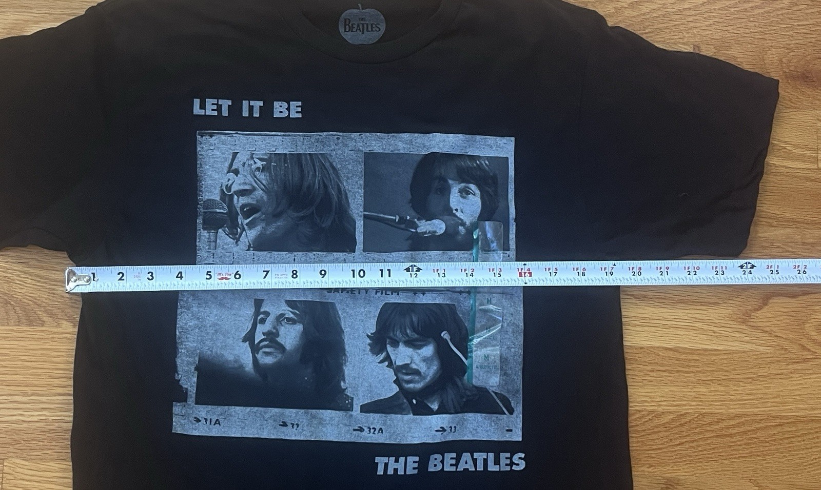 Beatles Let It Be T-Shirt T Shirt Officially Licensed Black Men's Size L gallery