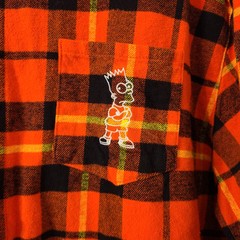 Cakeworthy x The Simpsons Button Up Flannel (Size L)