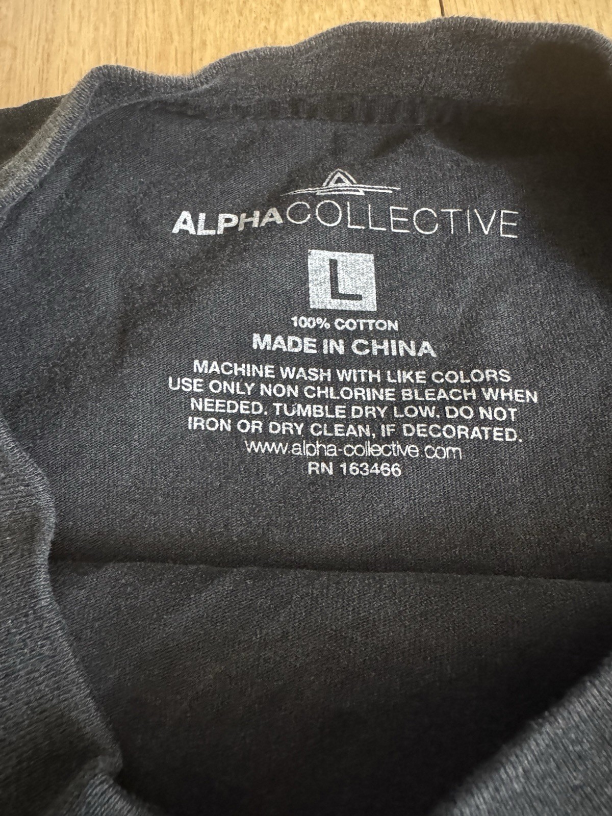 Alpha Collective Wild Spirit Wolf Horses Graphic T-Shirt Mens Large Black gallery