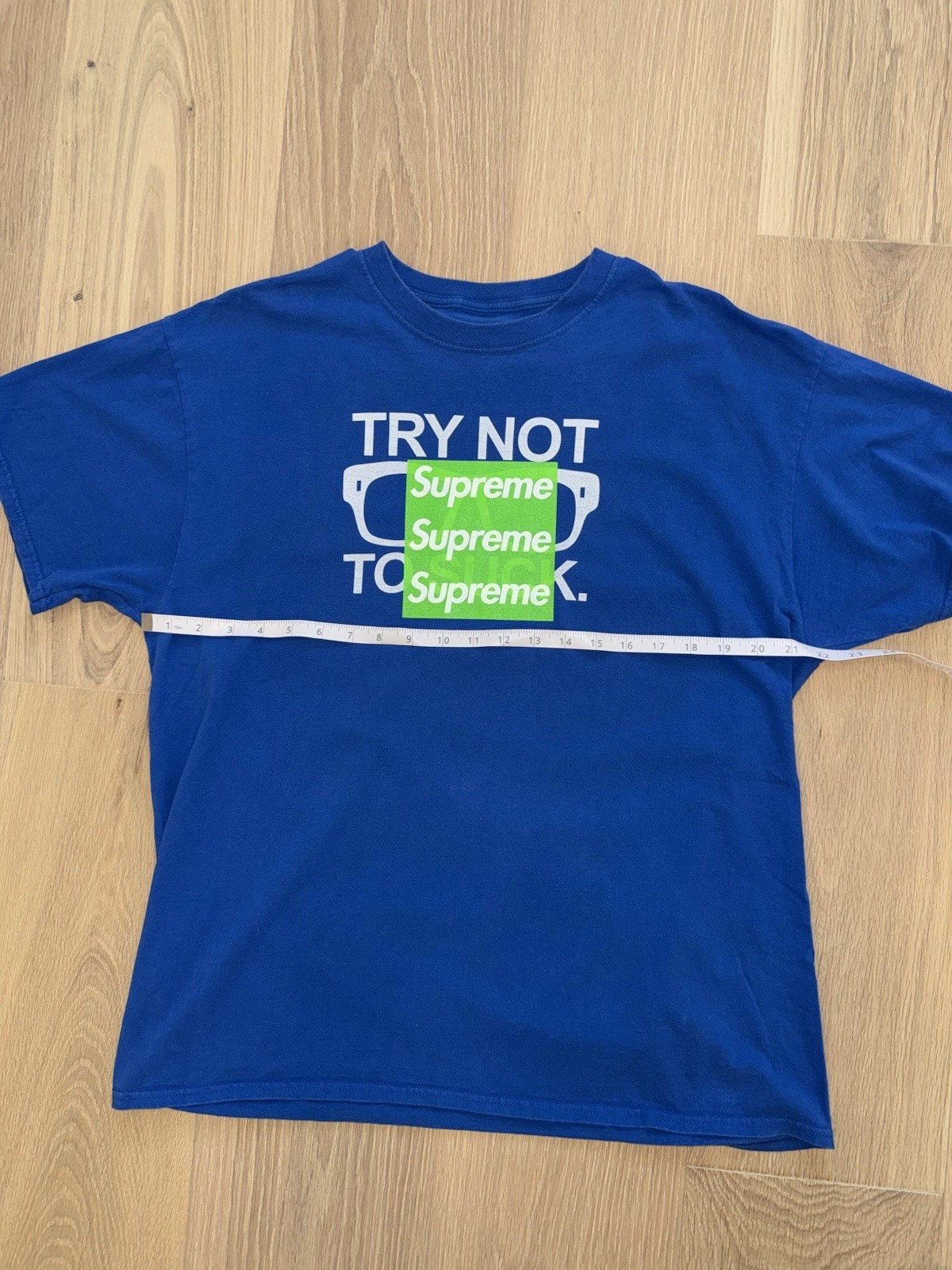 ASSPIZZA x Supreme Revived 2025 Green Triple Box Logo Vintage Tee Size Large gallery