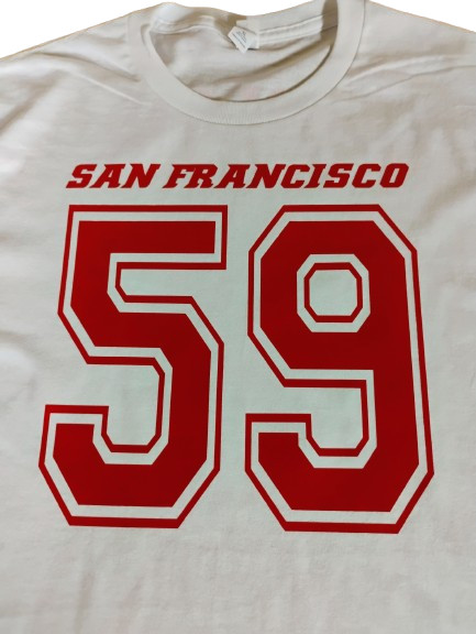 San Fransisco Niners CUSTOM Name & Number T-Shirt Jersey Personalized Tee New gallery