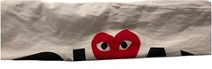 Play Comme Des Garcons Long Sleeve Tee Shirt Size XL Made In Japan White