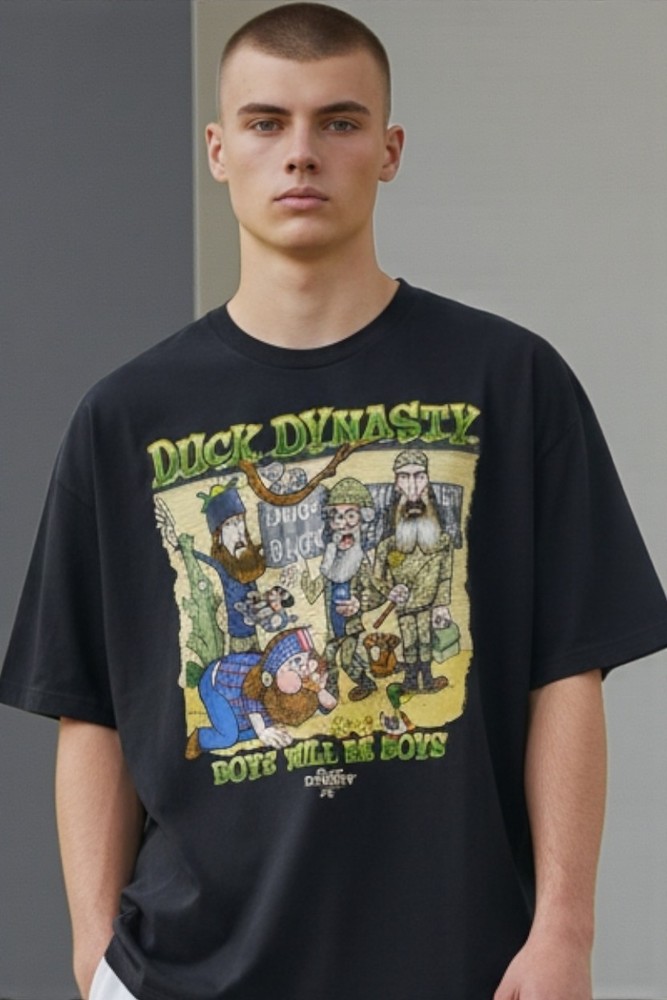 Duck Dynasty 2012 Men’s Size 2 XL Phil Uncle Si Willie Jase Boys Will Be Boys