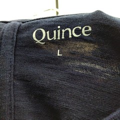 Quince Men Flowknit Breeze Performance Long Sleeve Tee Blue Sleeved Top L