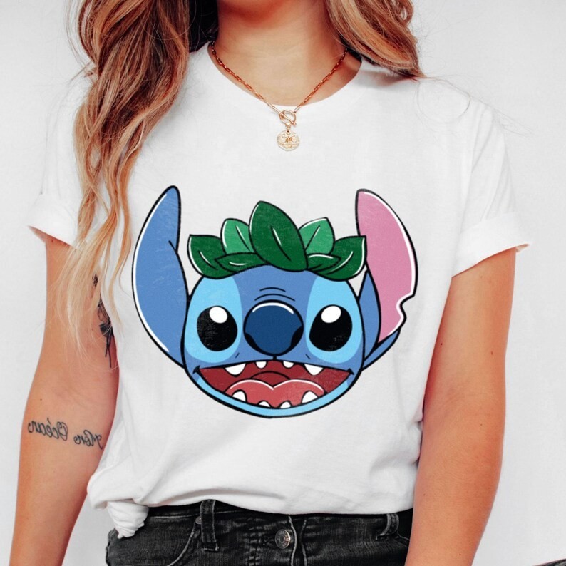 Stitch Lilo Big Face Shirt, Retro Stitch Shirt gallery