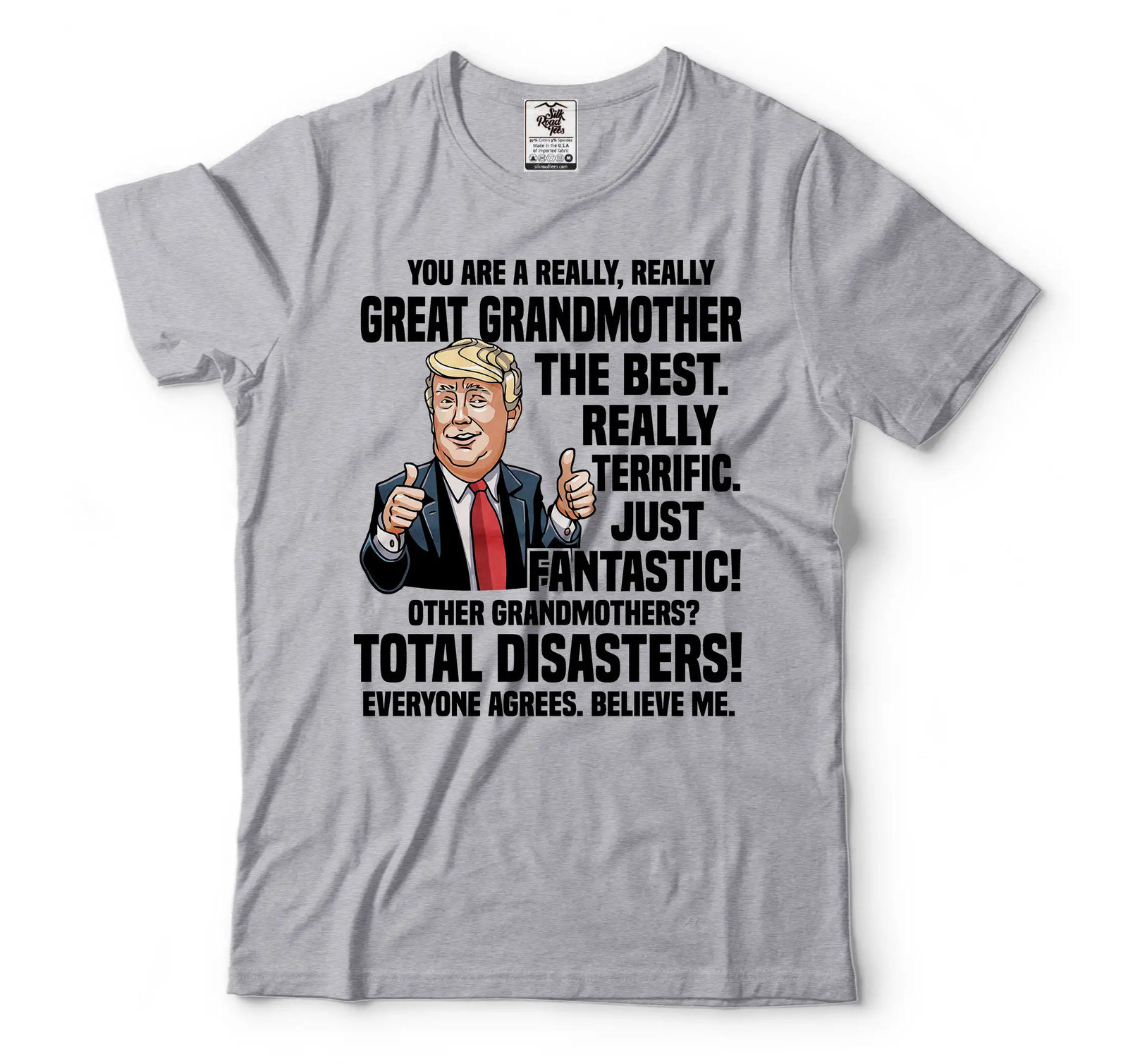 Grandmother Political Tee Trump Grandmother Shirt Funny Grandmother Tee gallery