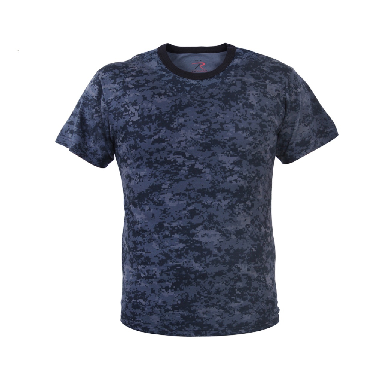 Midnite BLUE Digital Camo T-Shirt US Navy Army USCG USAF Paintball Police SWAT gallery
