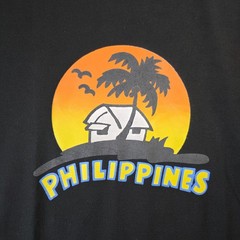Vintage Philippines Dibuho Hand Painted T Shirt Men’s L LARGE EXCELLENT