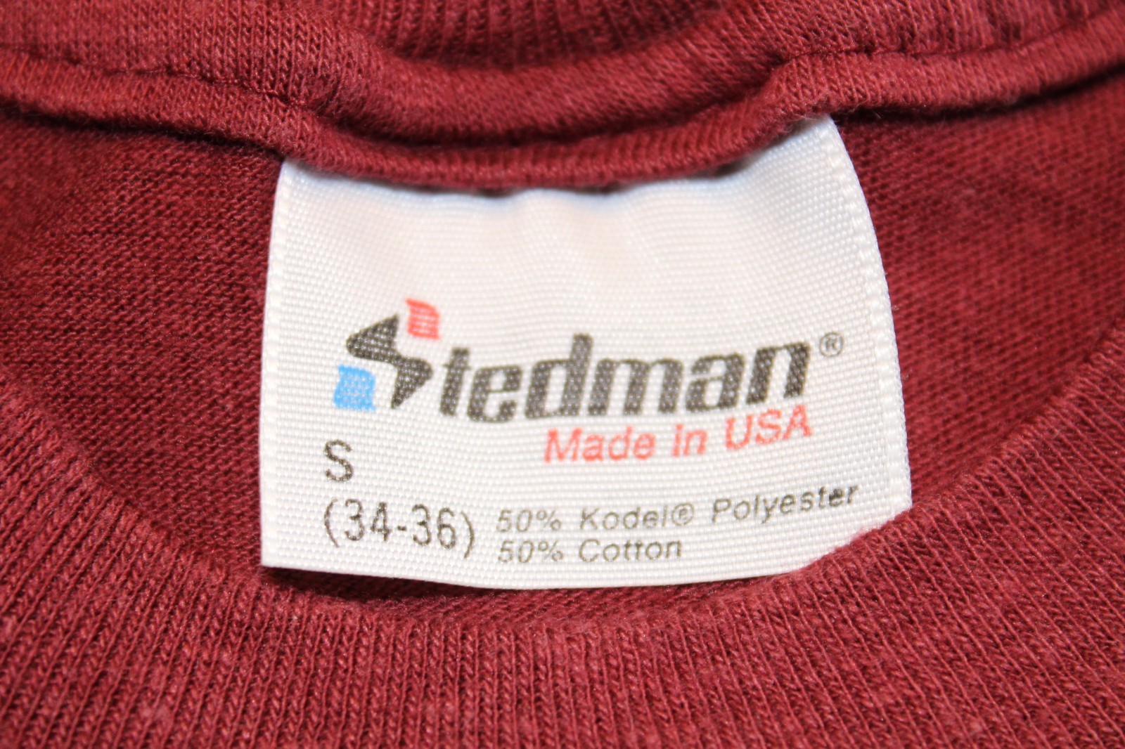 Vintage NFL Washington Redskins T-Shirt by Stedman Made In USA Small (34-36) gallery