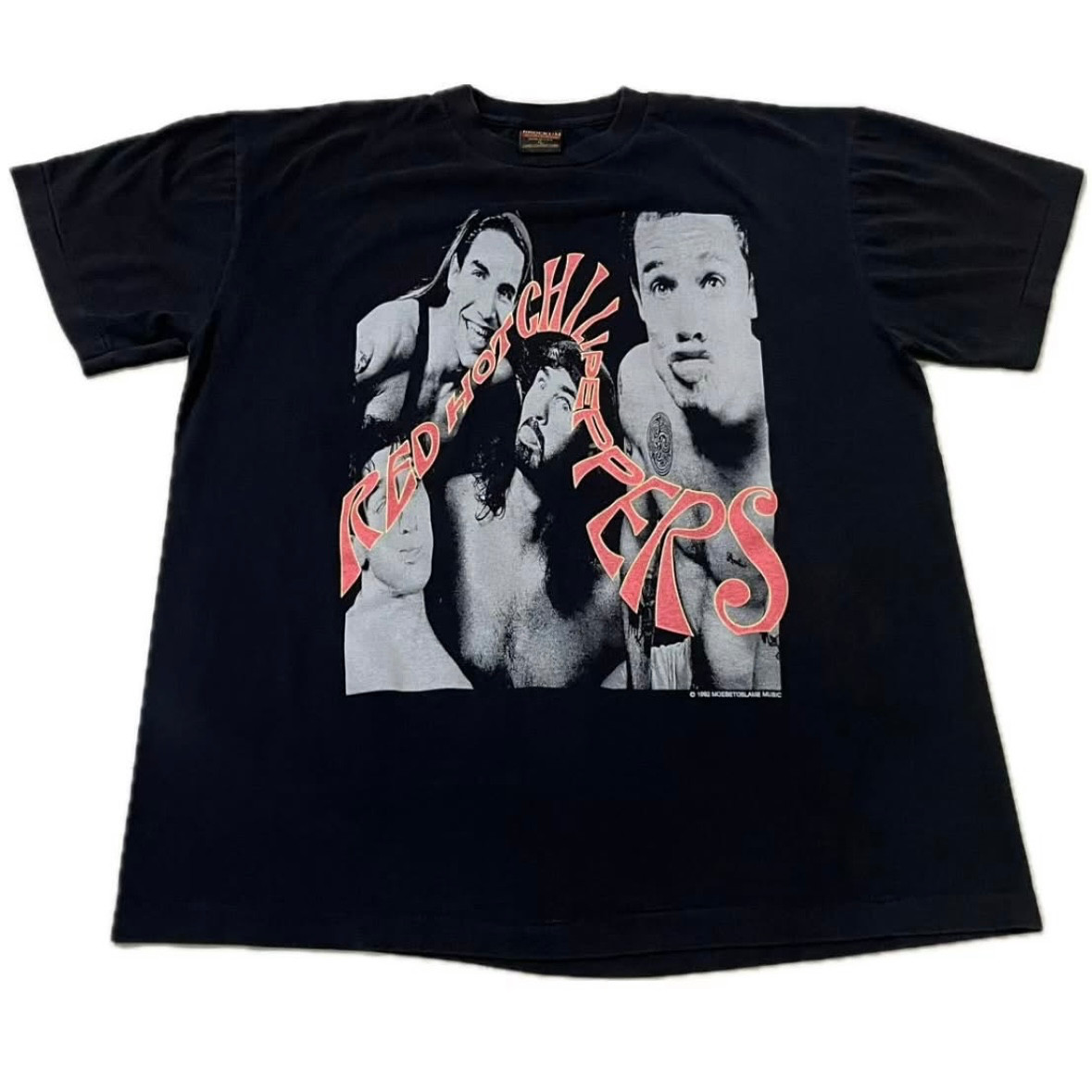 Vintage Red Hot Chili Peppers 1992 Tour Band 90s RHCP Rock Sz.L T-shirt REPRINT gallery