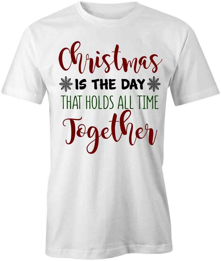 CHRISTMAS TShirt Tee Short-Sleeved Cotton CLOTHING HOLIDAYS S1WCA187 gallery