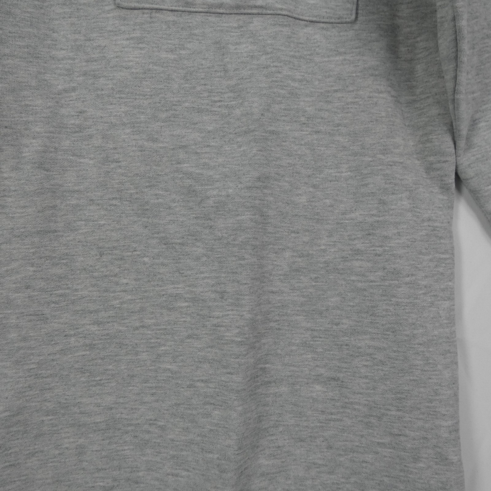 Raith Clothing Pocket T Shirt Tyler Long Sleeve Grey Marl Heavy Blend size S gallery