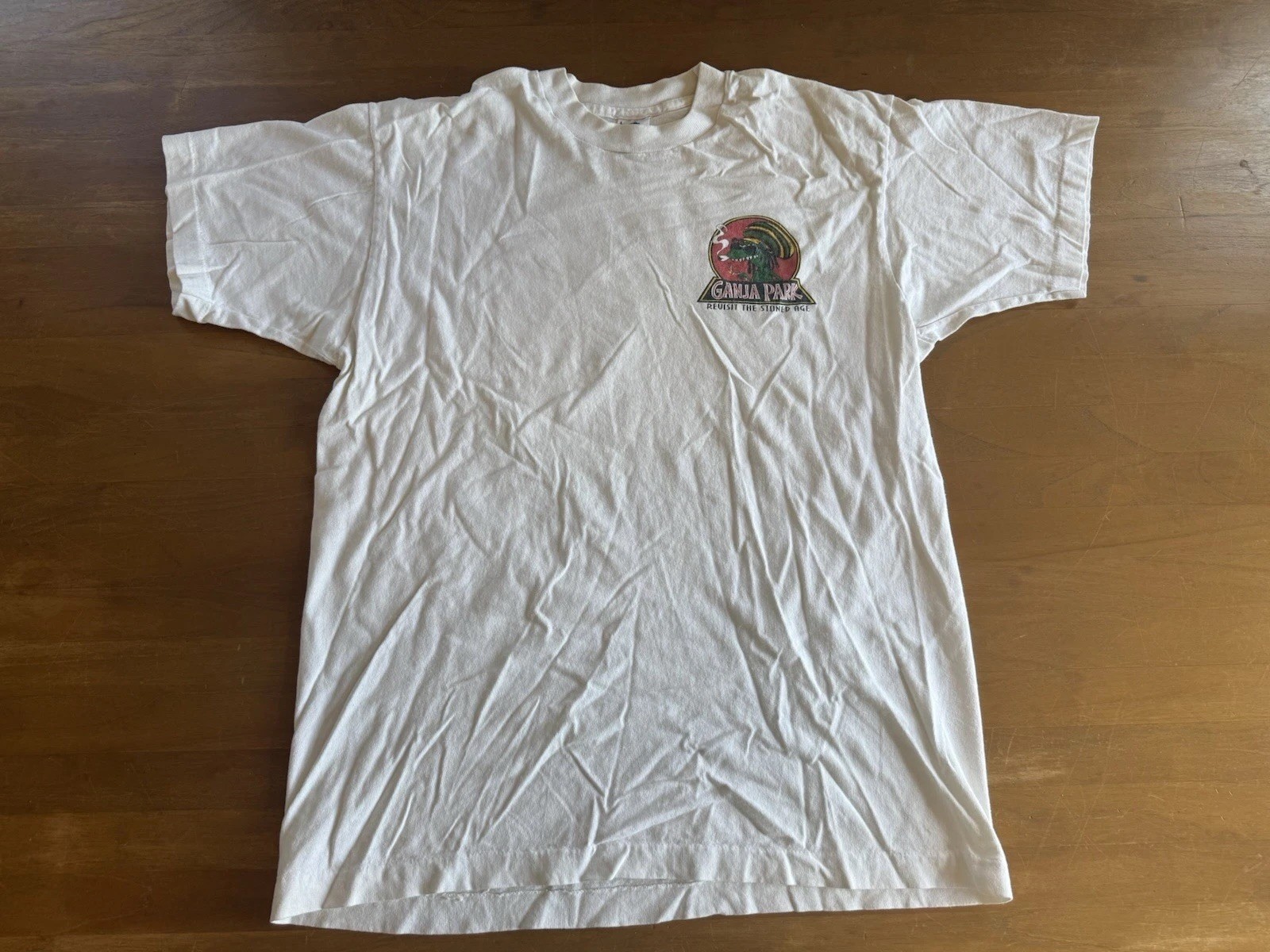 Ganja Park Jamaica Marijuana Vintage 90S 1993 T-Shirt Large Single Stitch gallery