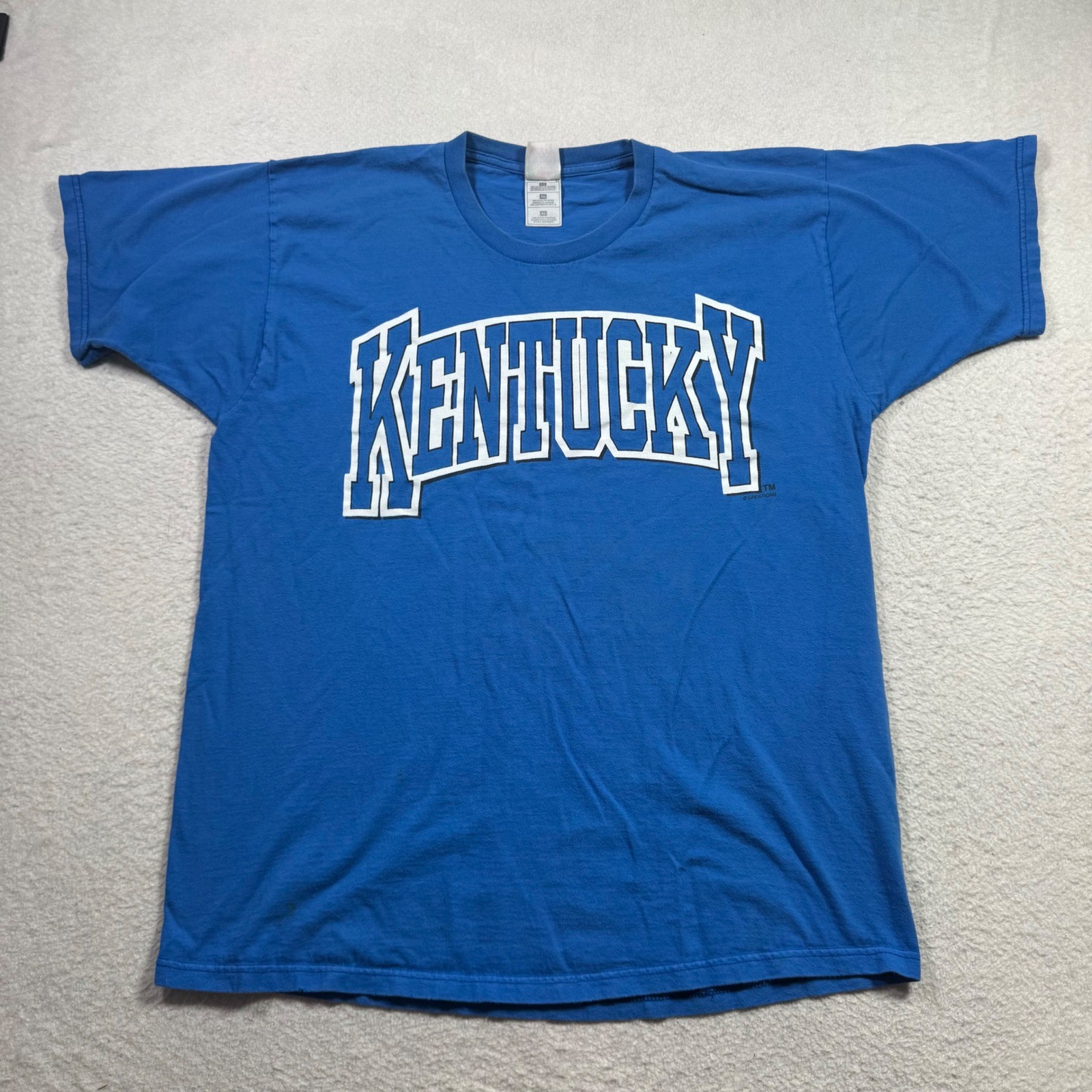Fruit of the Loom Kentucky T-Shirt Mens XL Blue Excellent NCAA Wildcats Graphic gallery