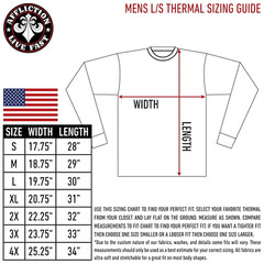 Xtreme Couture by Affliction Men’s Thermal Shirt CATACOMBS Skull Biker White
