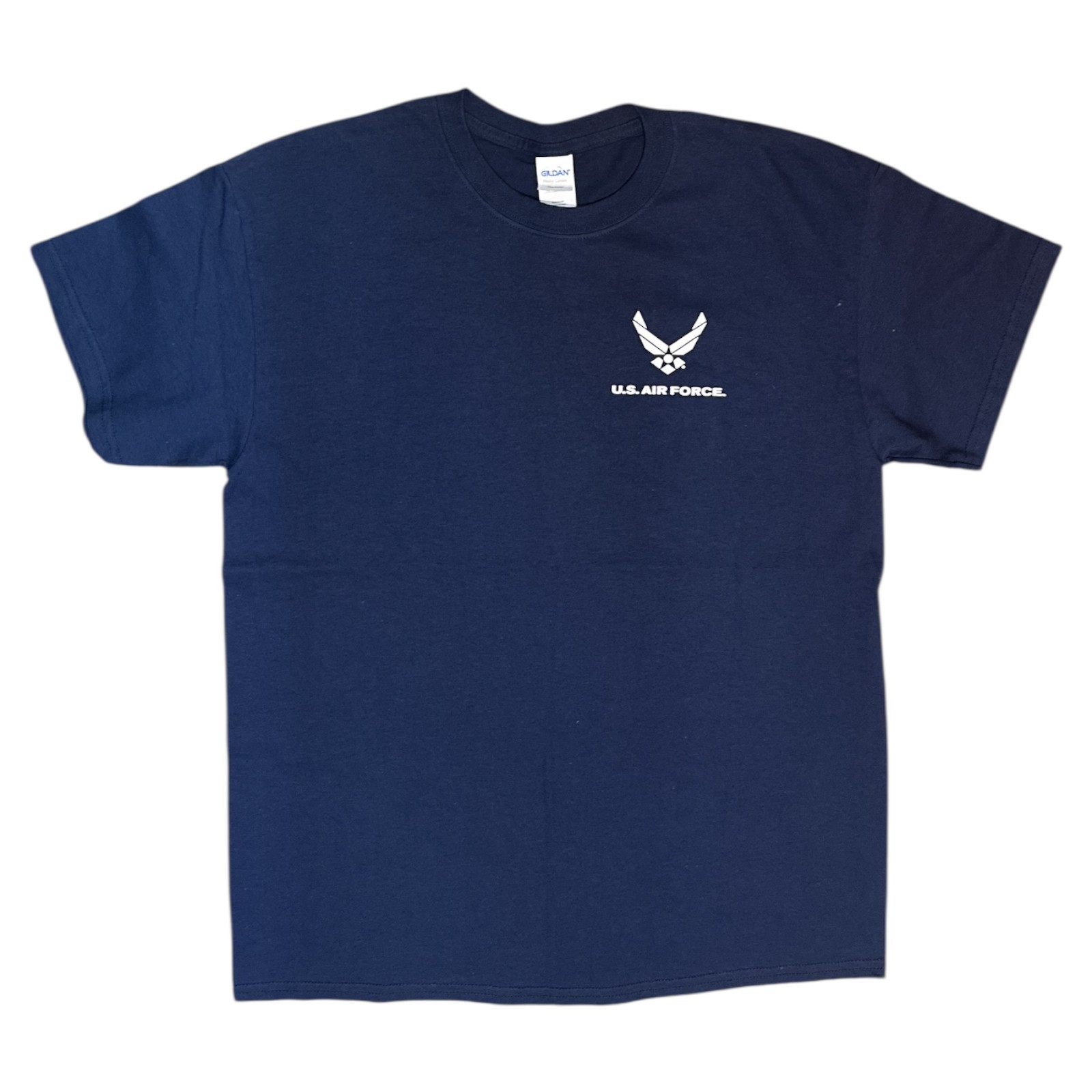 U.S. Air Force Navy Blue Logo T-Shirt (Large)