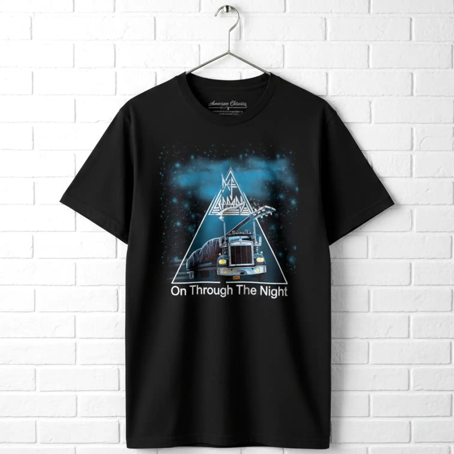 Def Leppard On Through The Night Album Men's T Shirt gallery