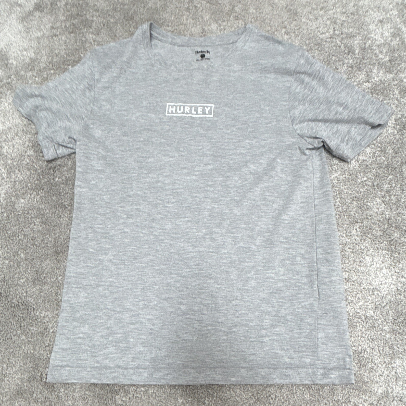 Hurley Gray Men’s Small Crew Neck Short Sleeve T-Shirt FREE SHIPPING gallery