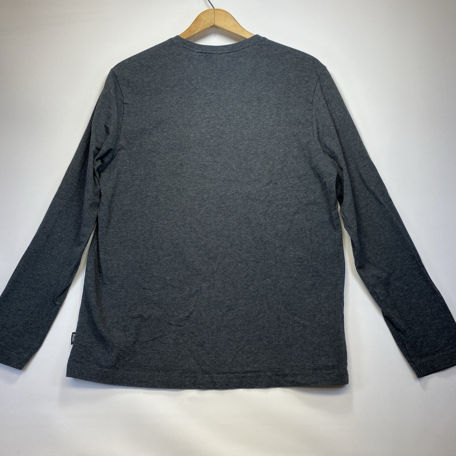 Slazenger Mens Logo Shirt Vintage Style Cotton/Spandex Long Sleeve Size Large gallery