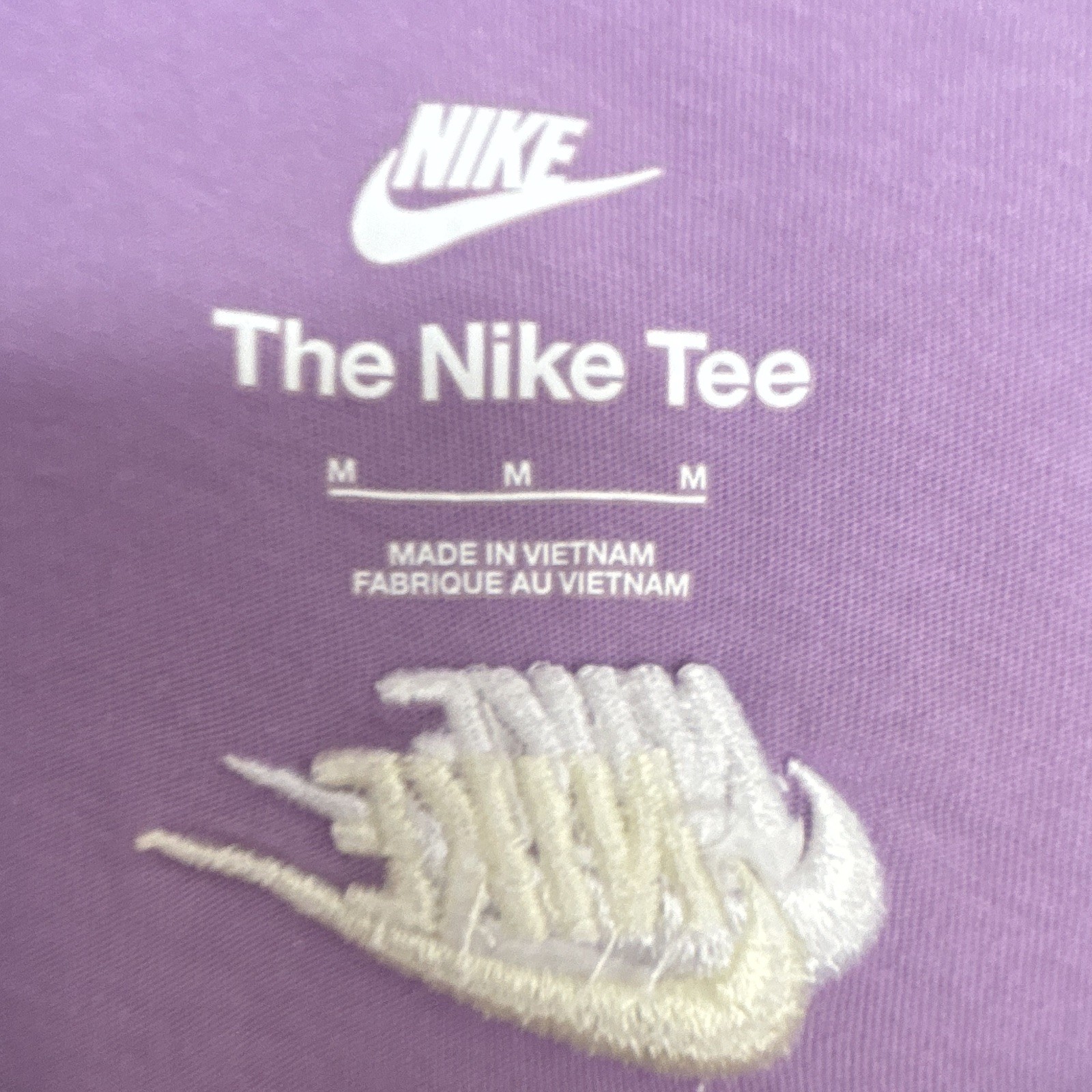 Nike Tee Purple Men’s Medium Crew Neck Short Sleeve T-Shirt FREE SHIPPING gallery
