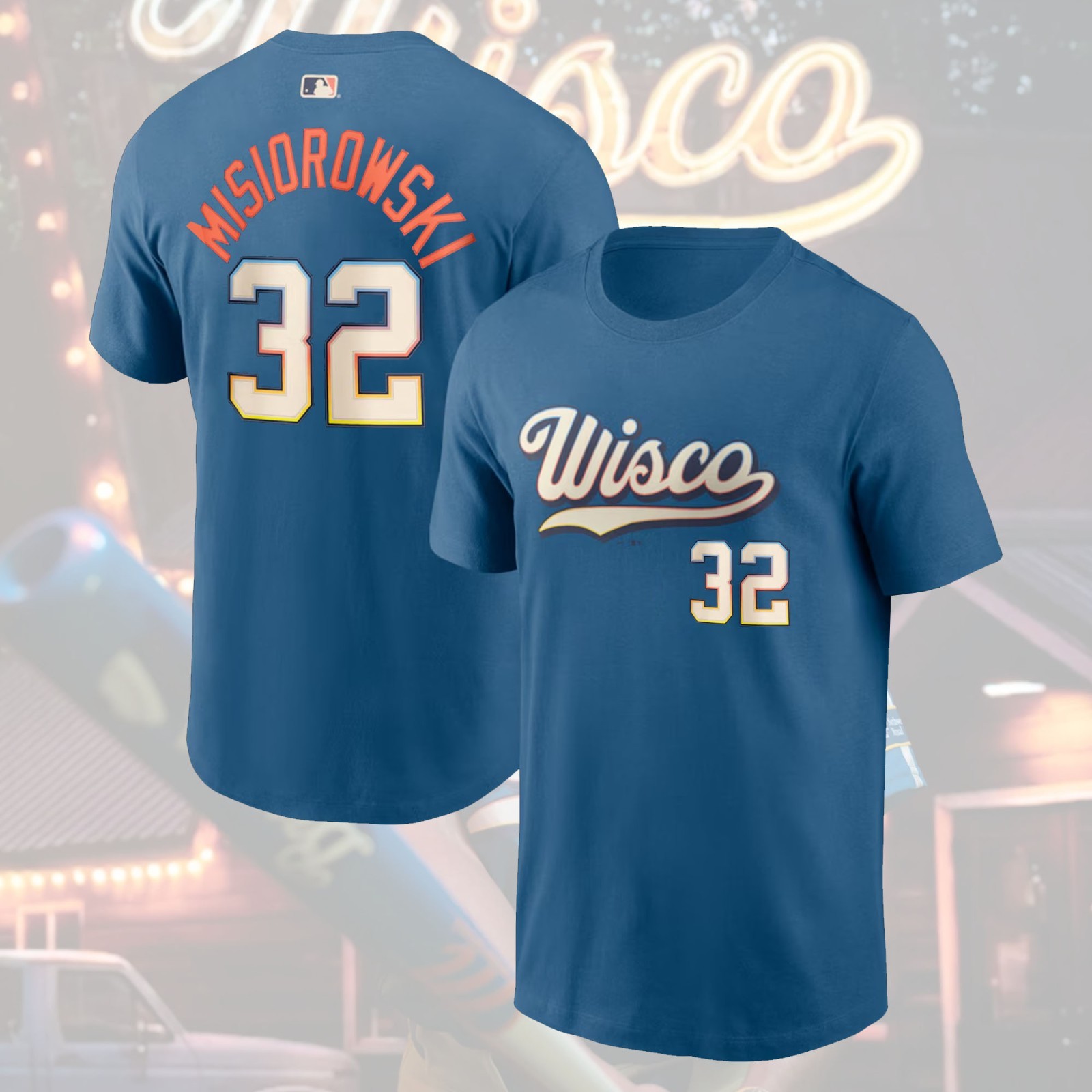 NEW ITEM! Milwaukee Brewers 2026 City Connect Name & Number Gift For Fans gallery